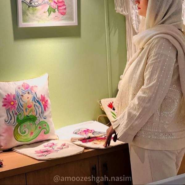 نقاشی رو پارچه