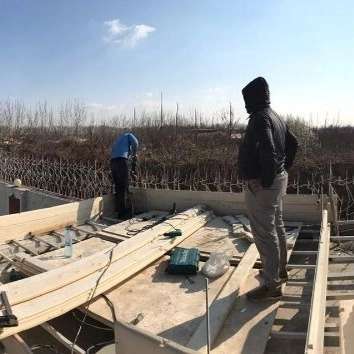 مراحل ساخت کلبه لاگ