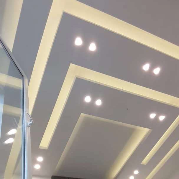 اجرای تایل معرق و کامپوتایل و سقف کشسان لابل در رامسر و تنکابن