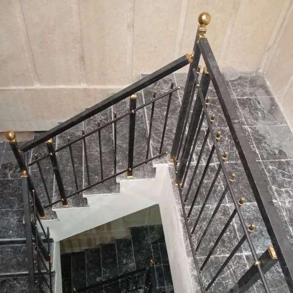 نرده استیل درب آکاردئونی و پنجره فلزی