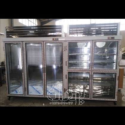 یخچال ایستاده و مکعبی قصابی و پروتئین فروشی