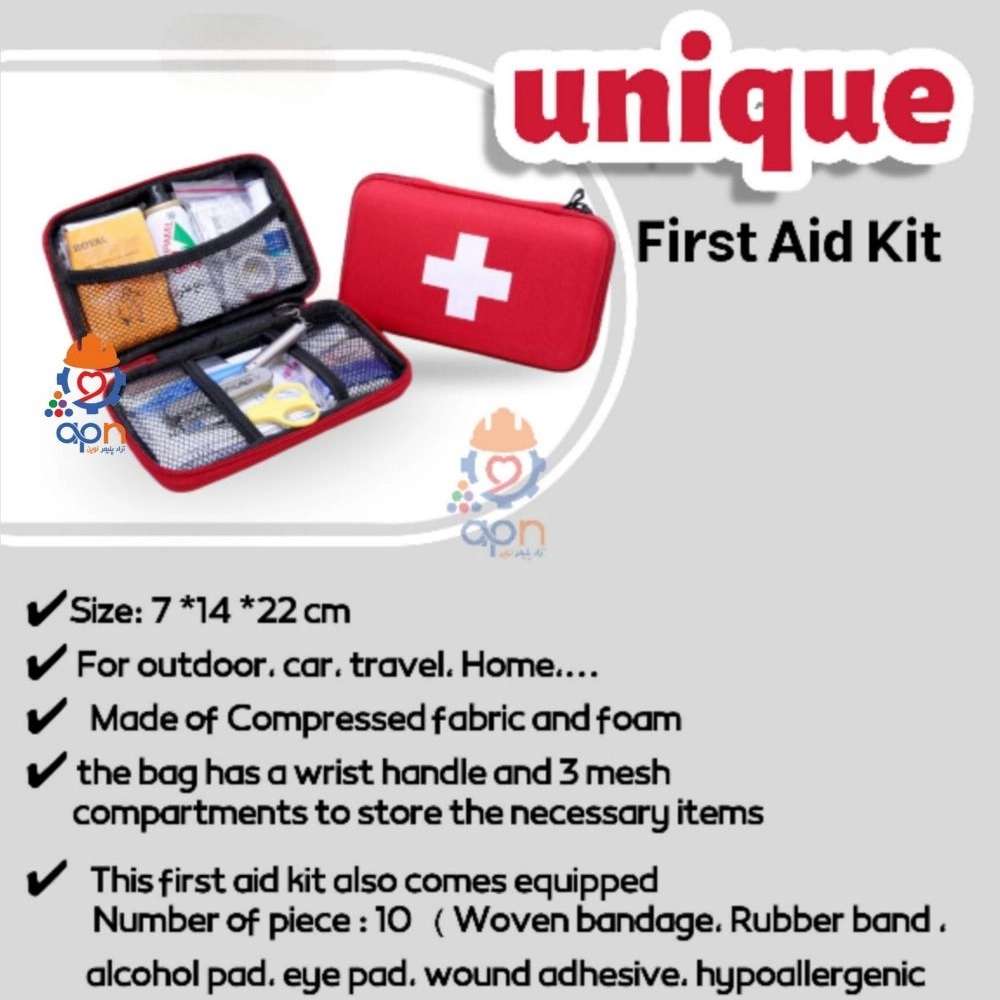 First aid boxes and bags