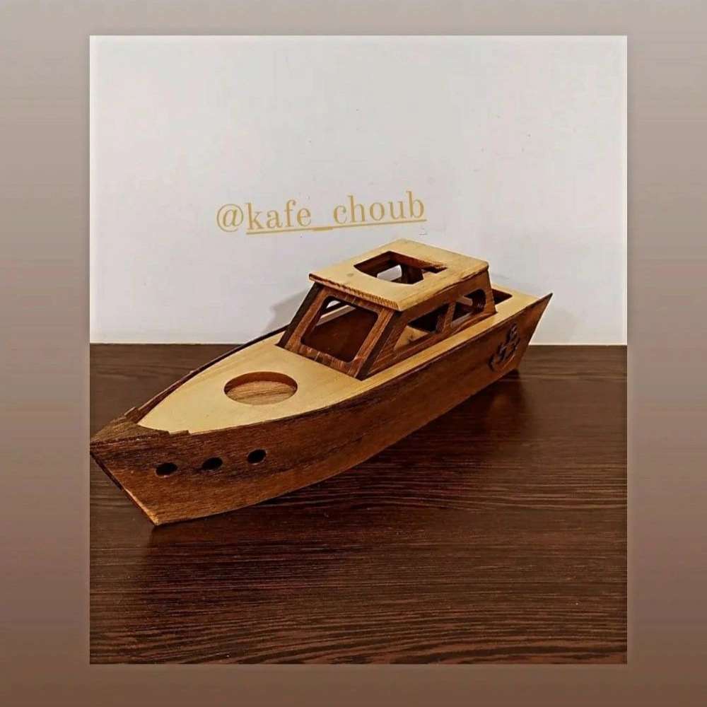 نام محصول: قایق چوبی 8 اینچ(20سانتی متر) _______________ کد محصول:00904646