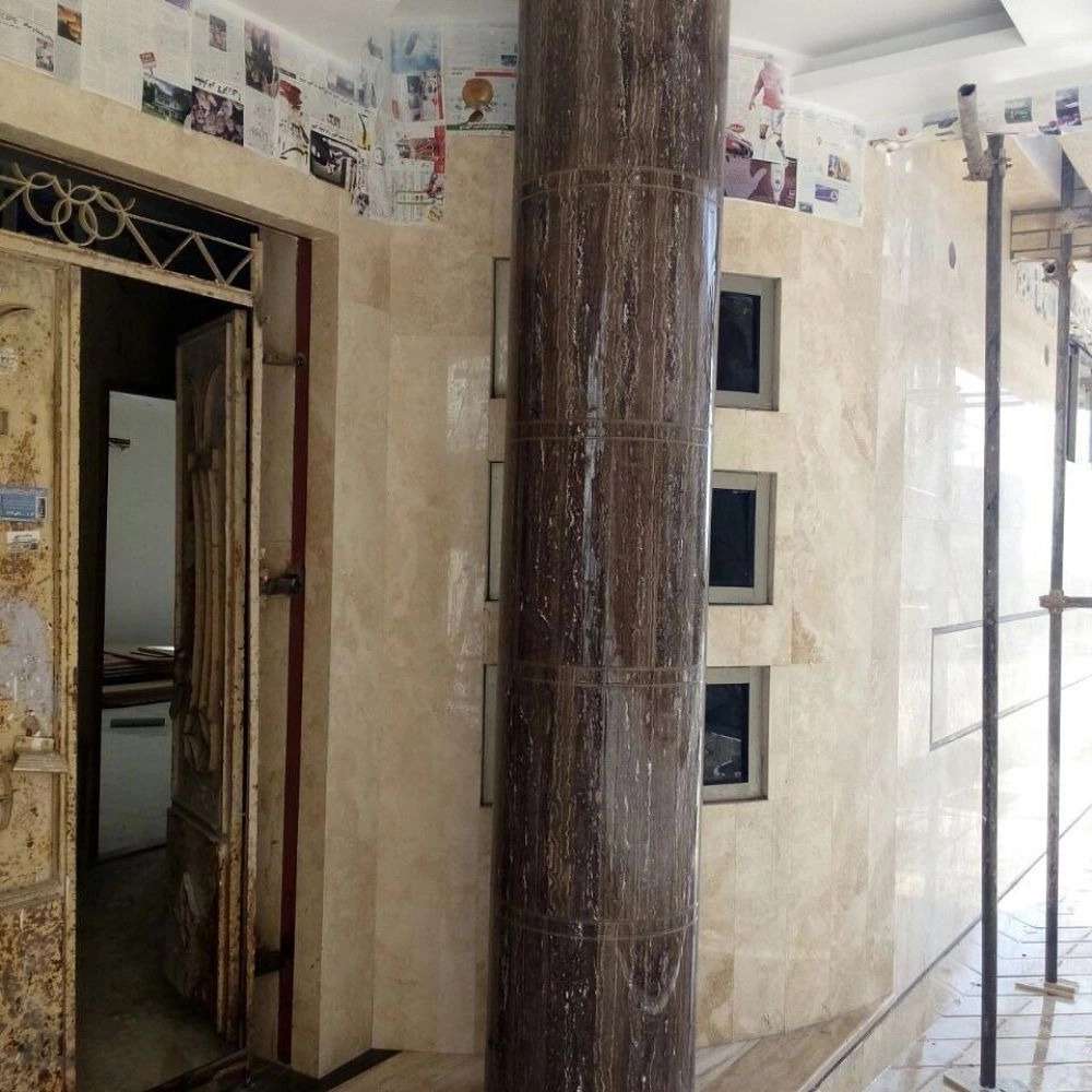 تولیدی ستون های سنگی گرد کاظمی در اصفهان