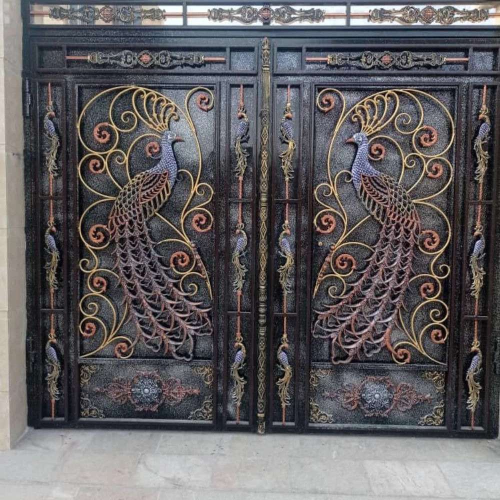 درب و نرده و پله گرد گروه صنعتی صاحب الزمان