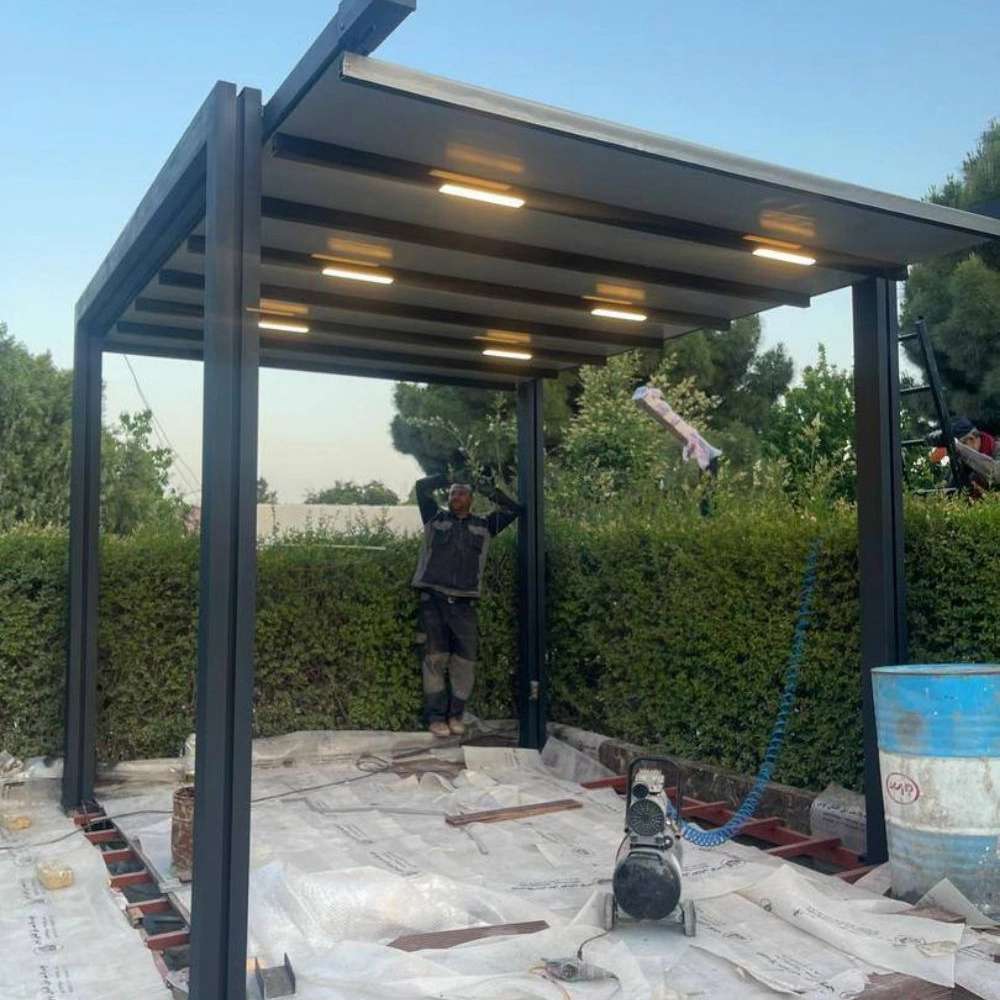 سایبان و سقف متحرک و بازویی پارس در مشهد