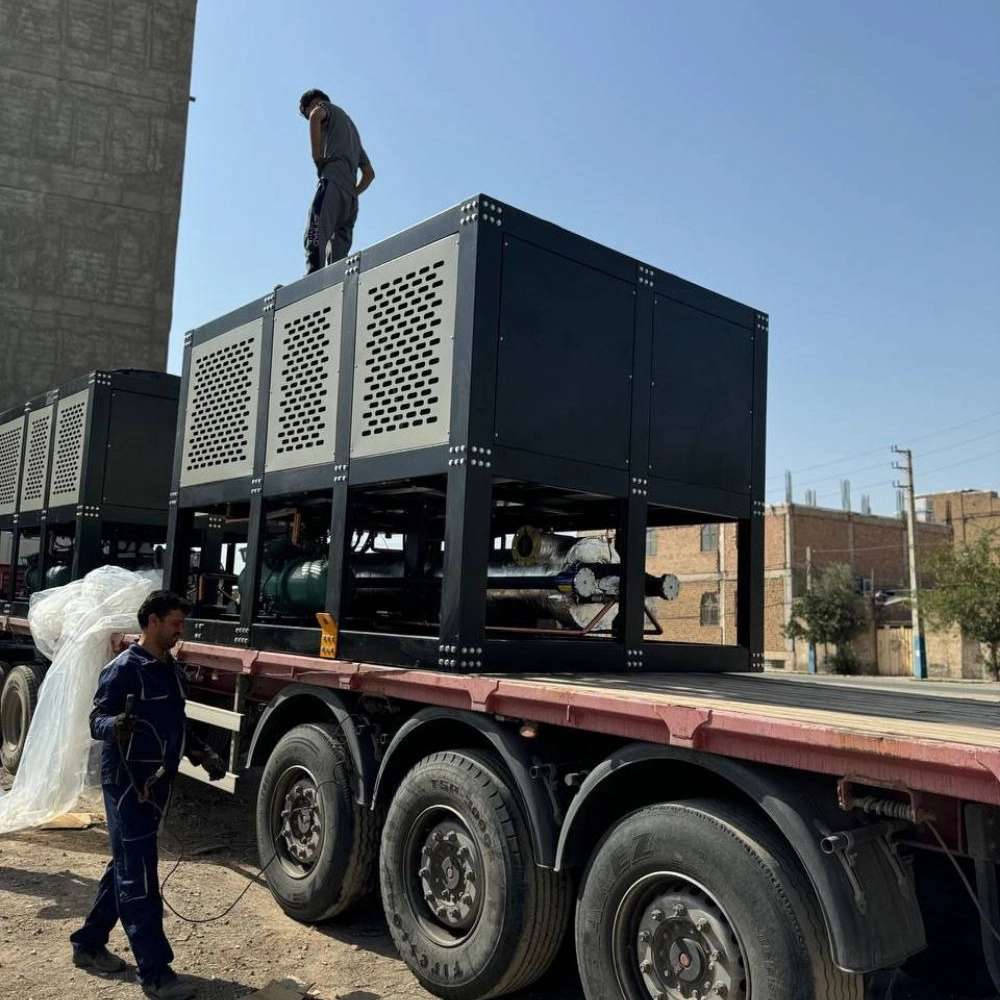 تابلو برق چیلر 140 تن هواخنک مجهز به PLC