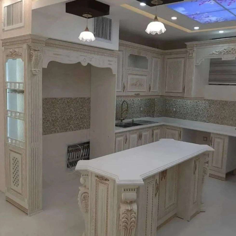 کابینت نئوکلاسیک و پلی یورتان در اصفهان