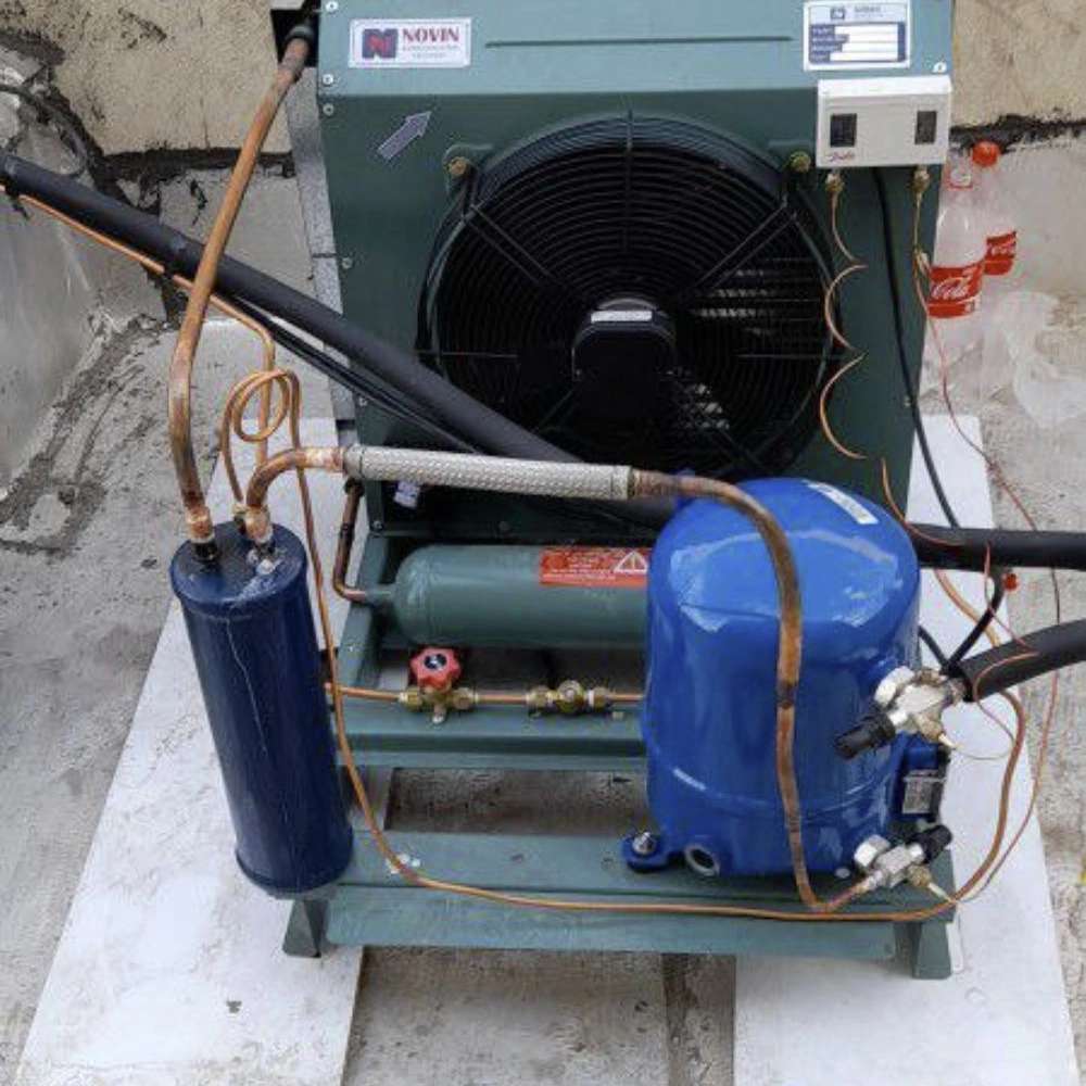 کولاک سرما، تولید یخچال صنعتی فروشگاهی سردخانه هاپیر مارکت در کرج