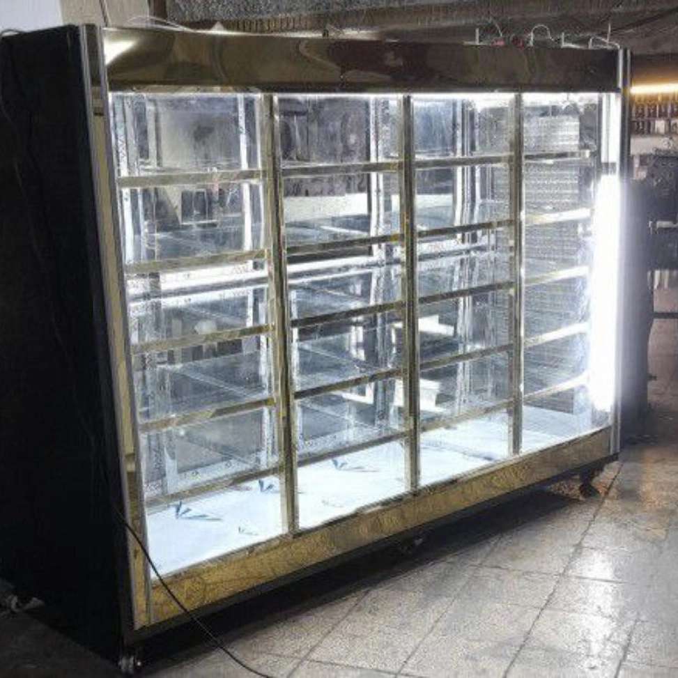 کولاک سرما، تولید یخچال صنعتی فروشگاهی سردخانه هاپیر مارکت در کرج