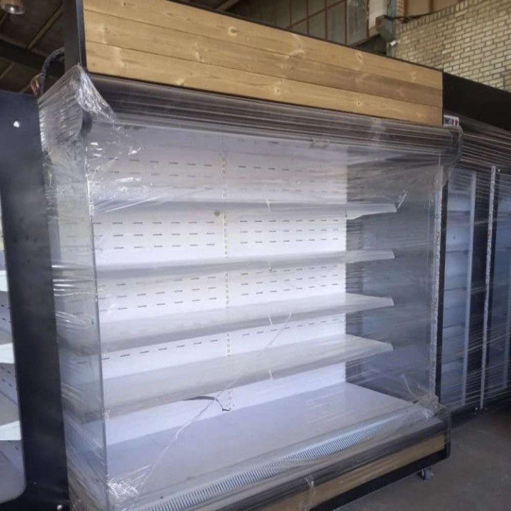 کولاک سرما، تولید یخچال صنعتی فروشگاهی سردخانه هاپیر مارکت در کرج