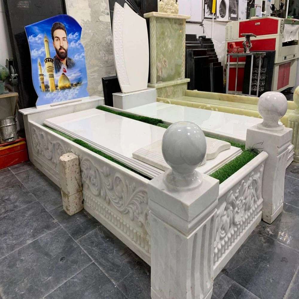 سفارش ساخت و حکاکی سنگ قبر در بیرجند