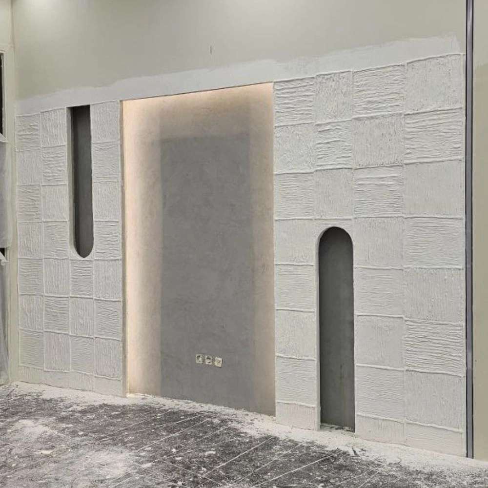 ترکیب گچبری مدرن و میکروسمنت