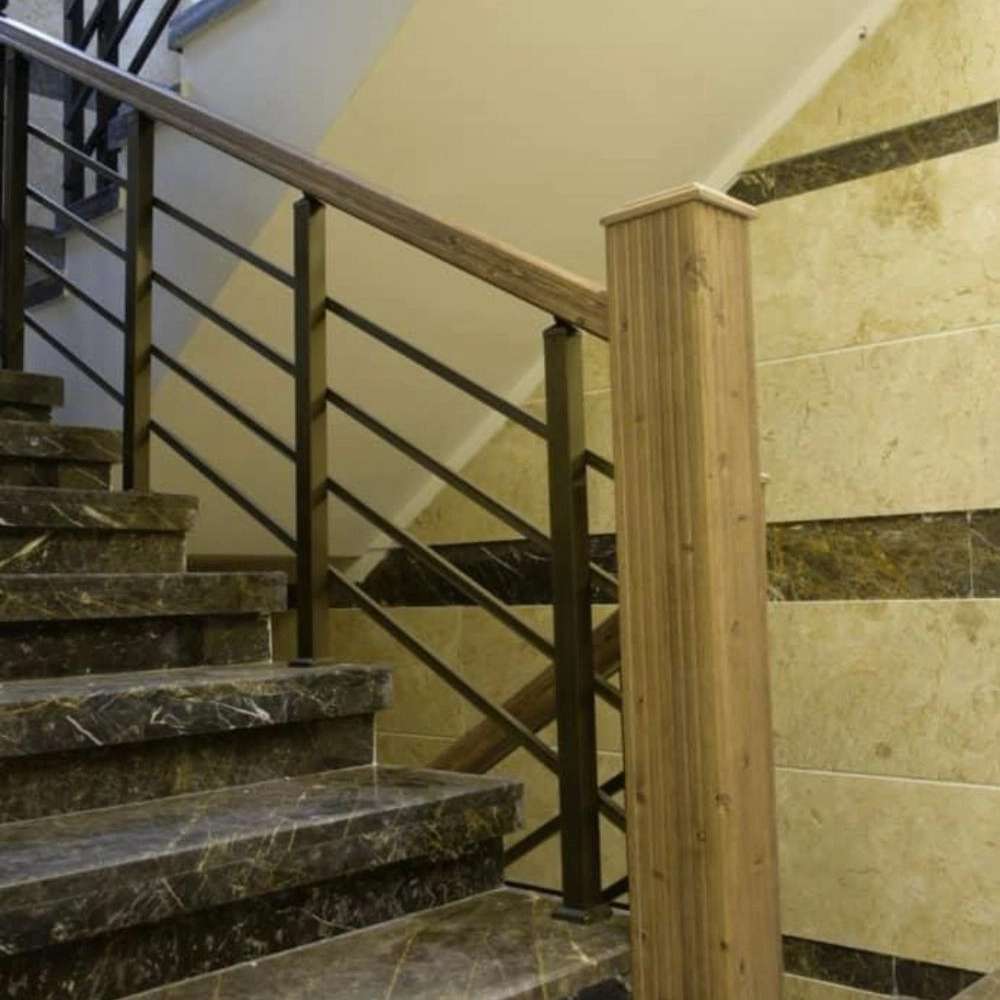 سازه برتر ایرانیان، اجرای هندریل و پارتیشن شیشه خم و نرده آلومینیوم در کرج