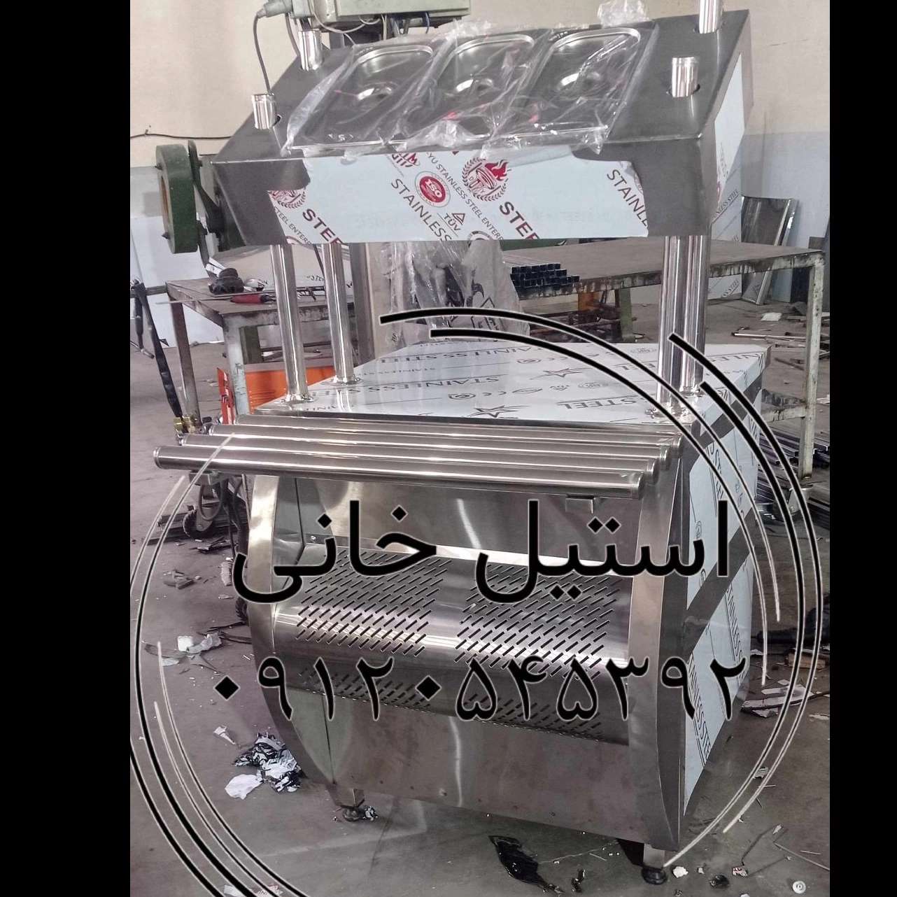 کانتر قاشق و چنگال استیل