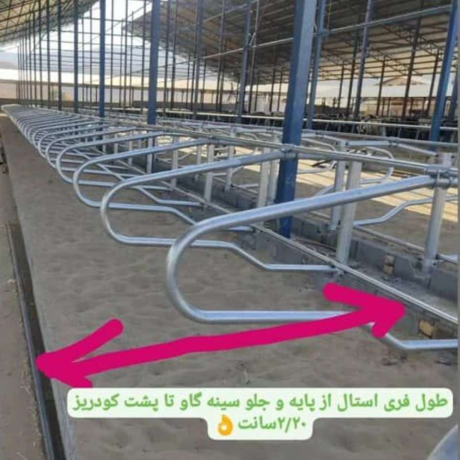 ساخت فری استال و باکس شیردوش و سمچین دامداری طاها صنعت در فارس