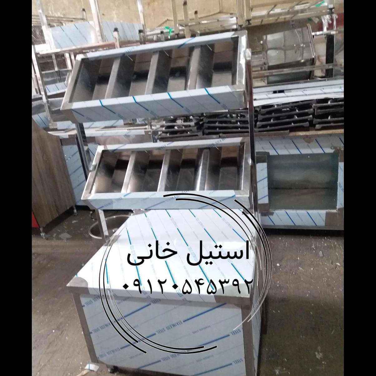 کانتر قاشق و چنگال استیل