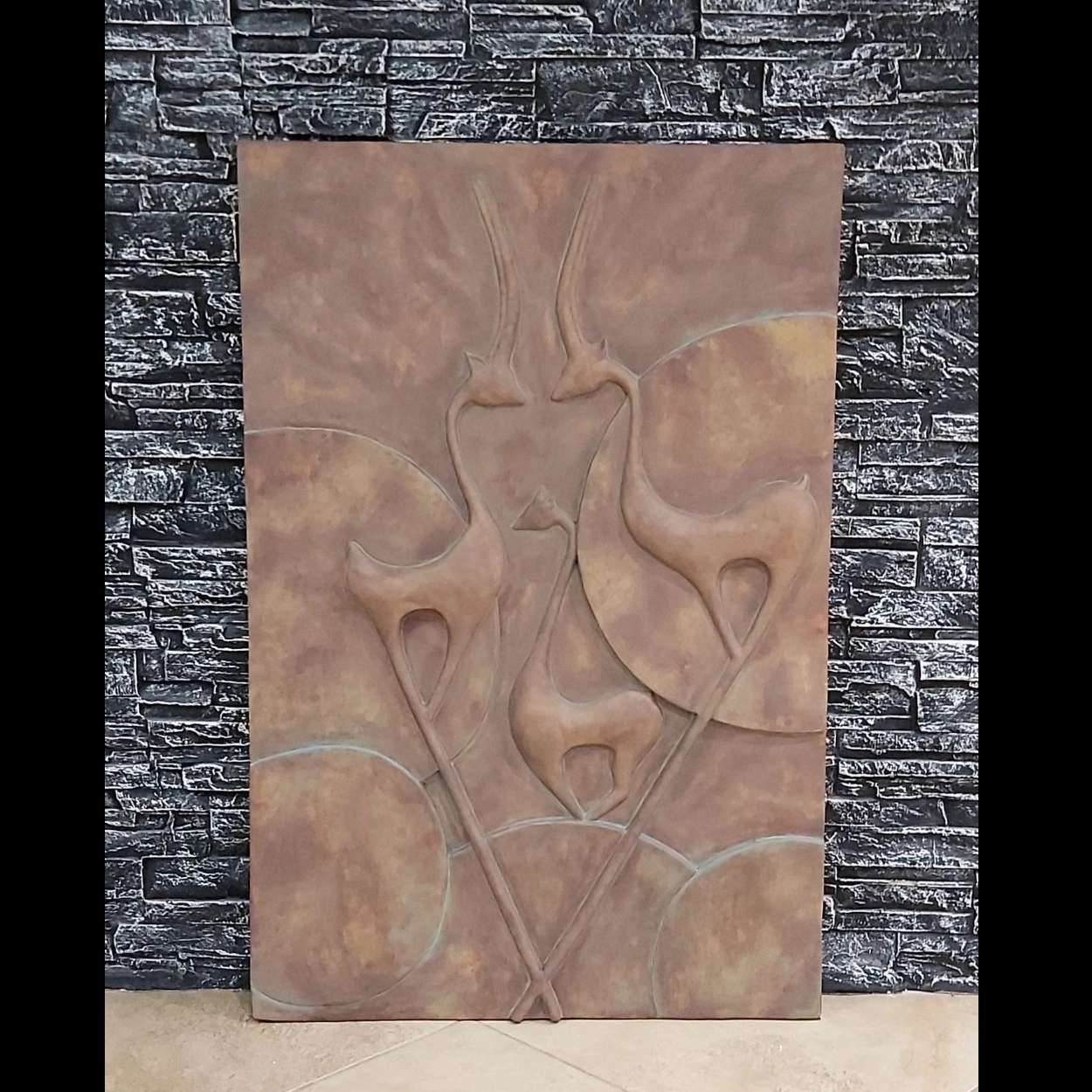تابلو برجسته سازی و پتینه
