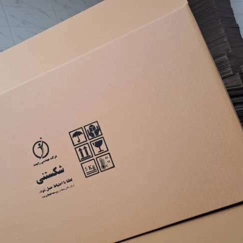 تولیدی کارتن ساده چاپی