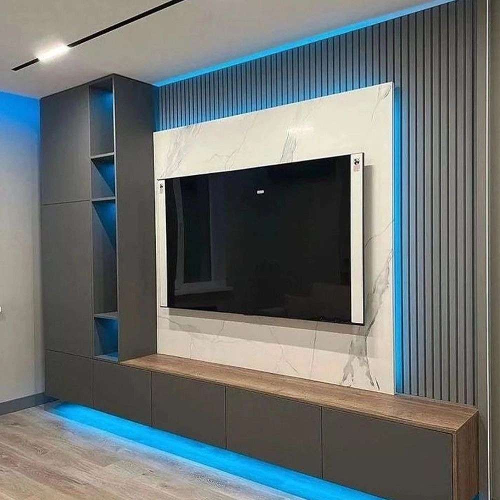 دیوار تلویزیون با پایه ترمووال