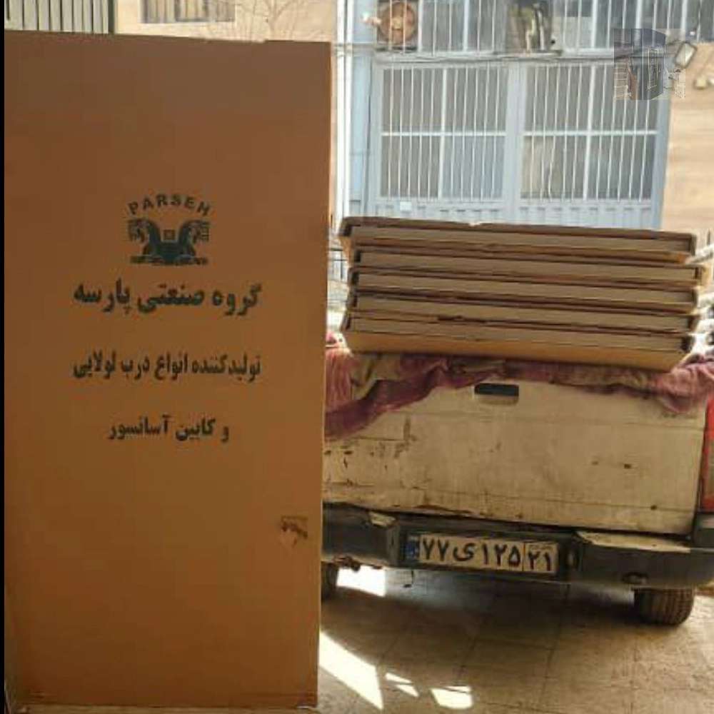 کابین و قطعات و حفاظ وزنه و موتور آسانسور پارسه
