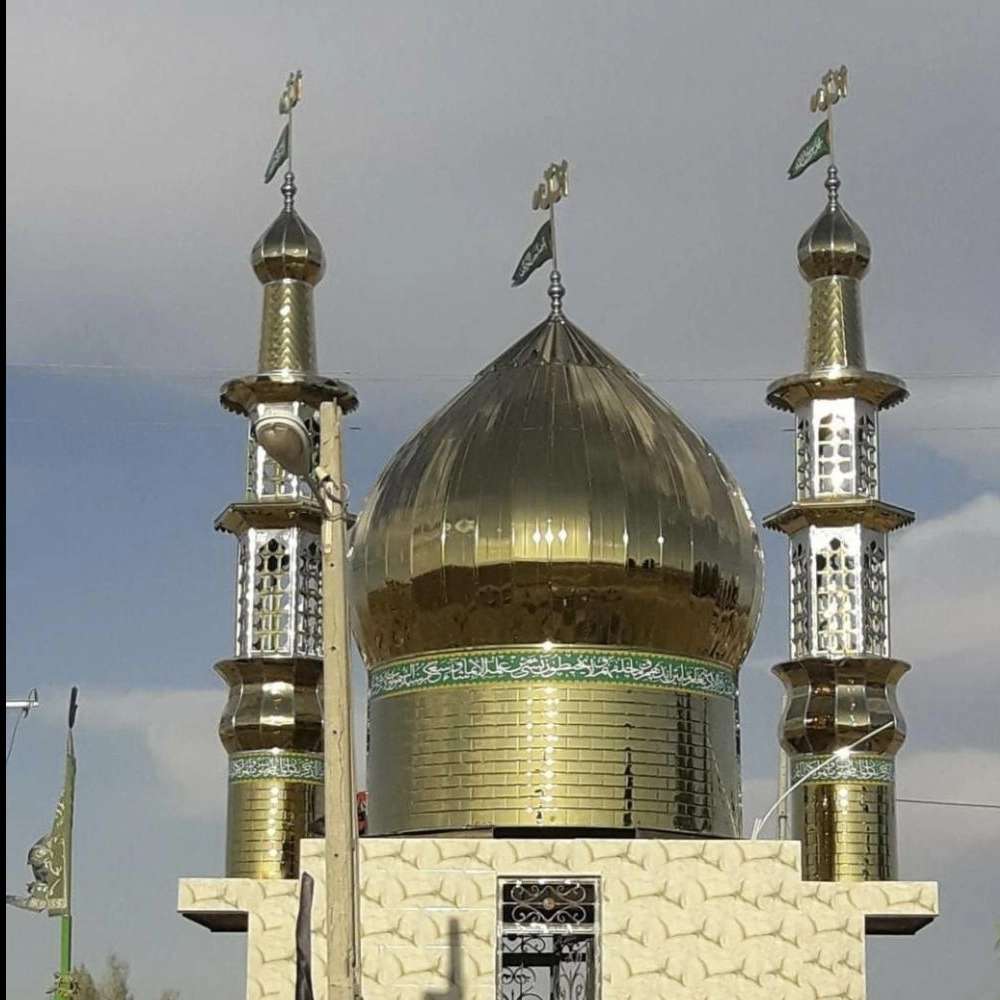گنبد گلدسته سازی امام رضا در بابل مازندران