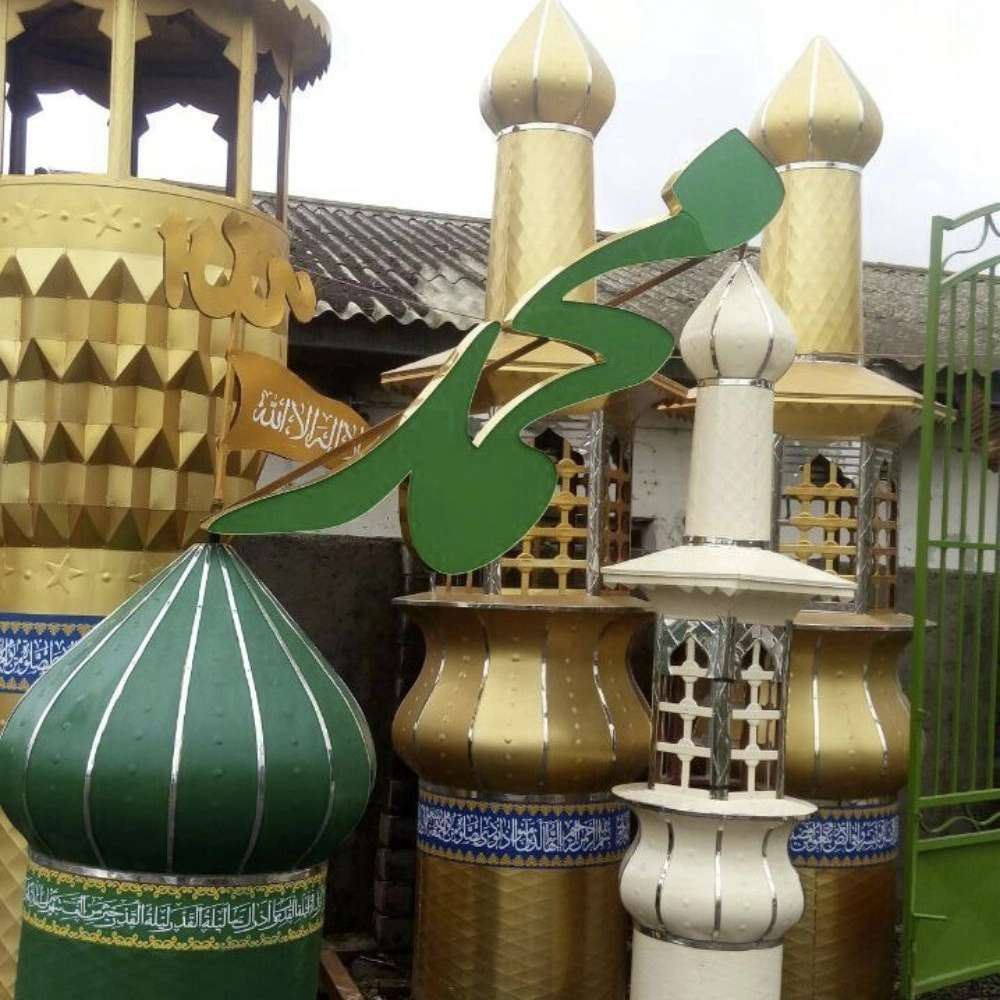 گنبد گلدسته سازی امام رضا در بابل مازندران