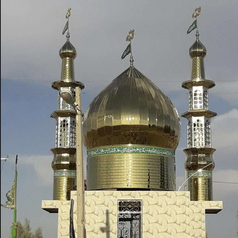 گنبد گلدسته سازی امام رضا در بابل مازندران