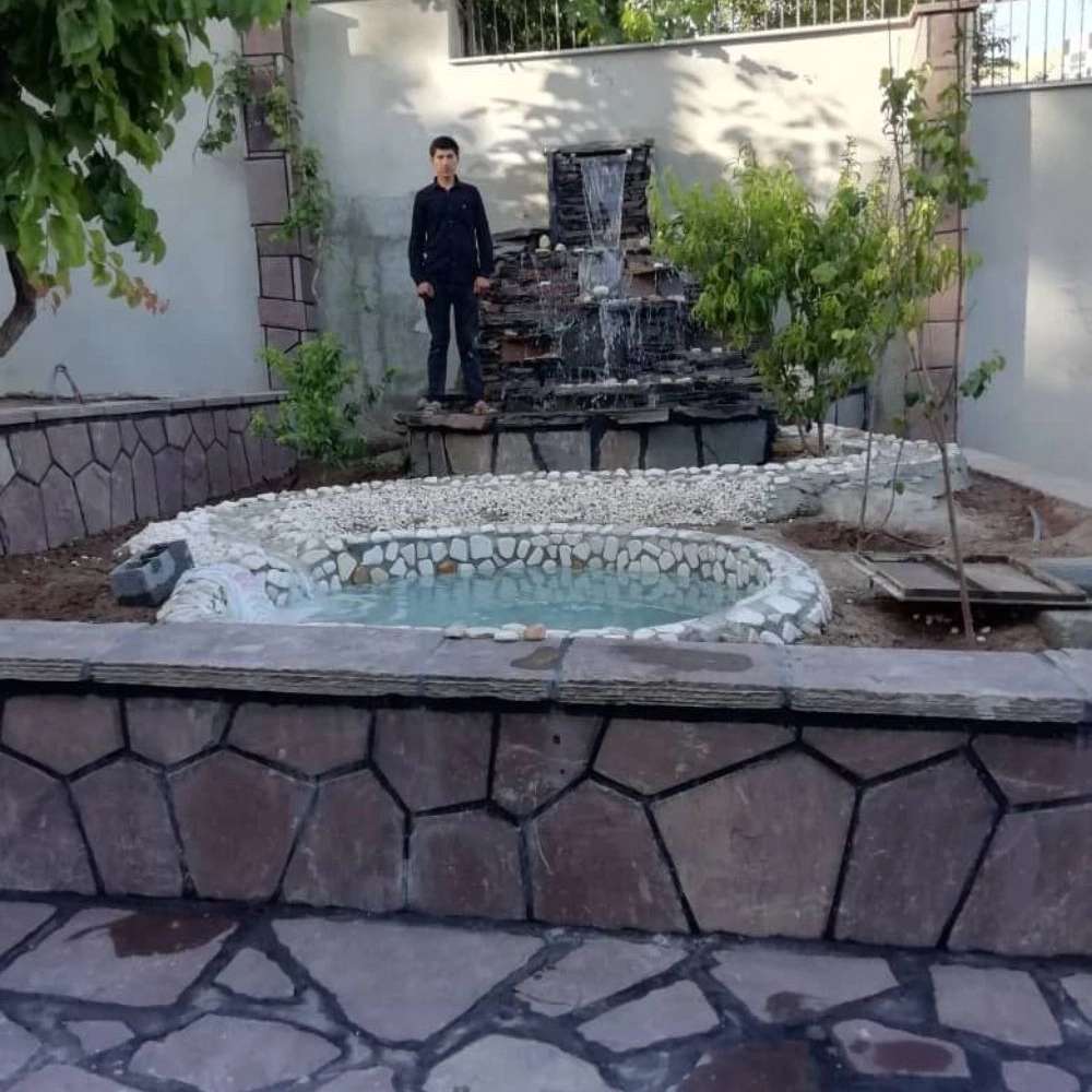 سنگ ورقه ای و لاشه ای جعفری در دماوند