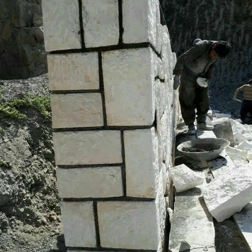 سنگ ورقه ای و لاشه ای جعفری در دماوند