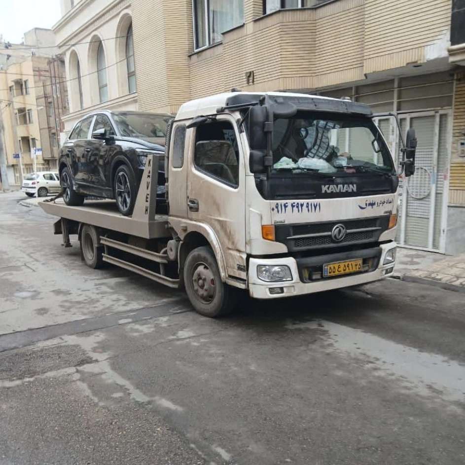 جرثقیل خودرو بر مرند تبریز