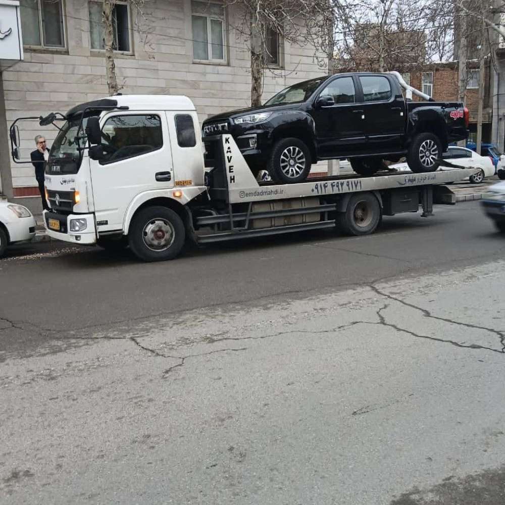 جرثقیل خودرو بر مرند تبریز