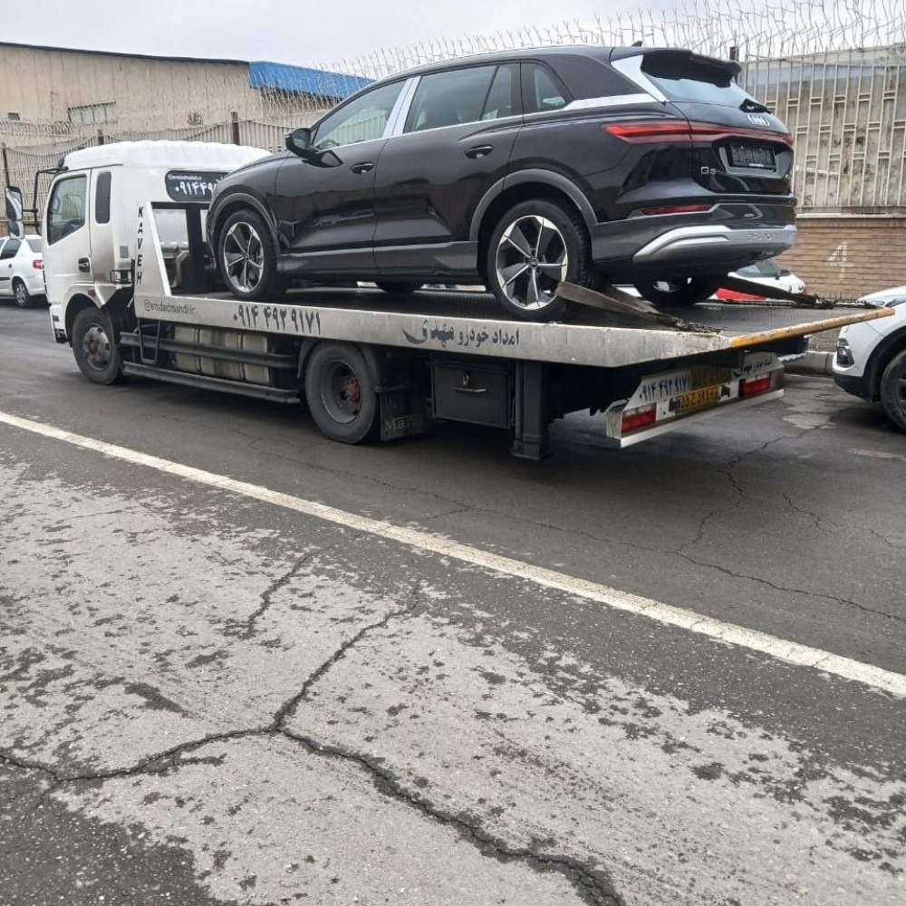 جرثقیل خودرو بر مرند تبریز