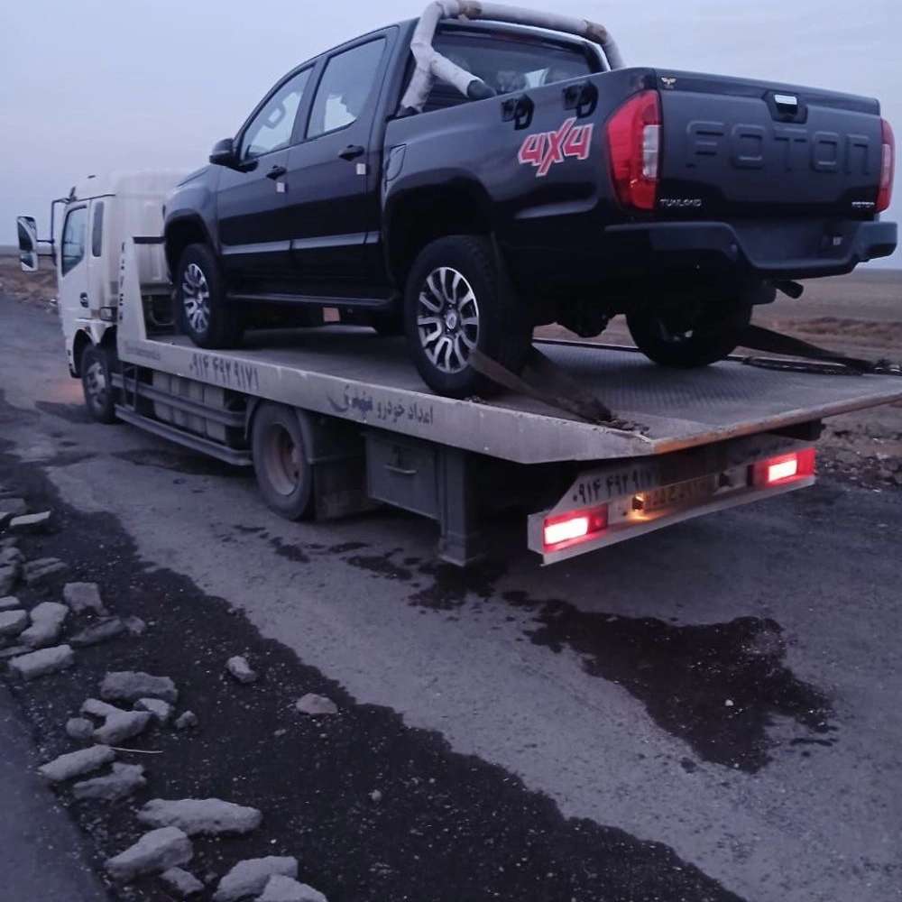 جرثقیل یدک کش محور مرند