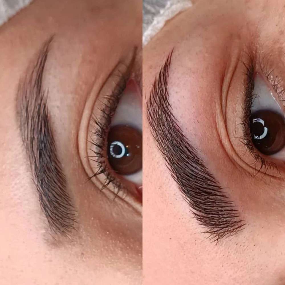 آموزش مژه و رنگ مو