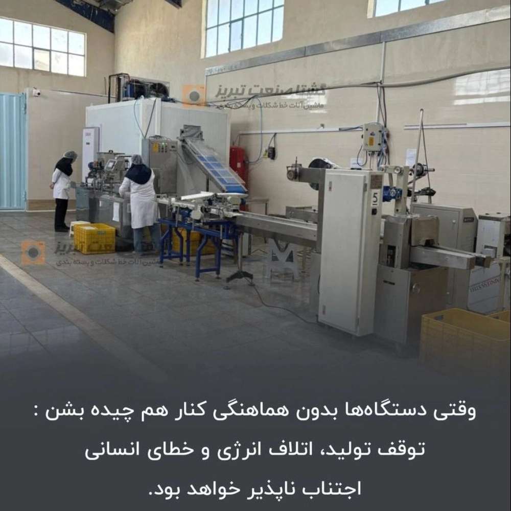 ماشین الات خط شکلات و بسته بندی