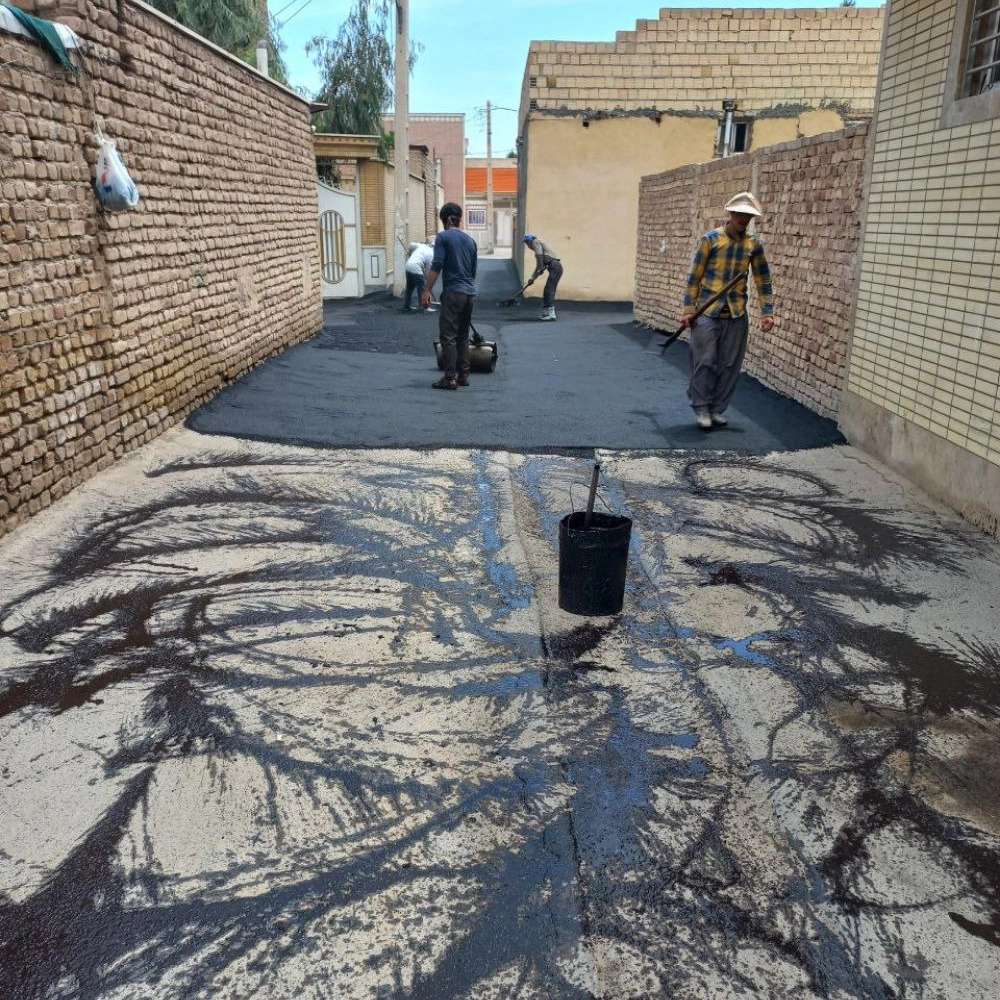 آسفالت کاری شرکت پیشرو کاوه آرارات