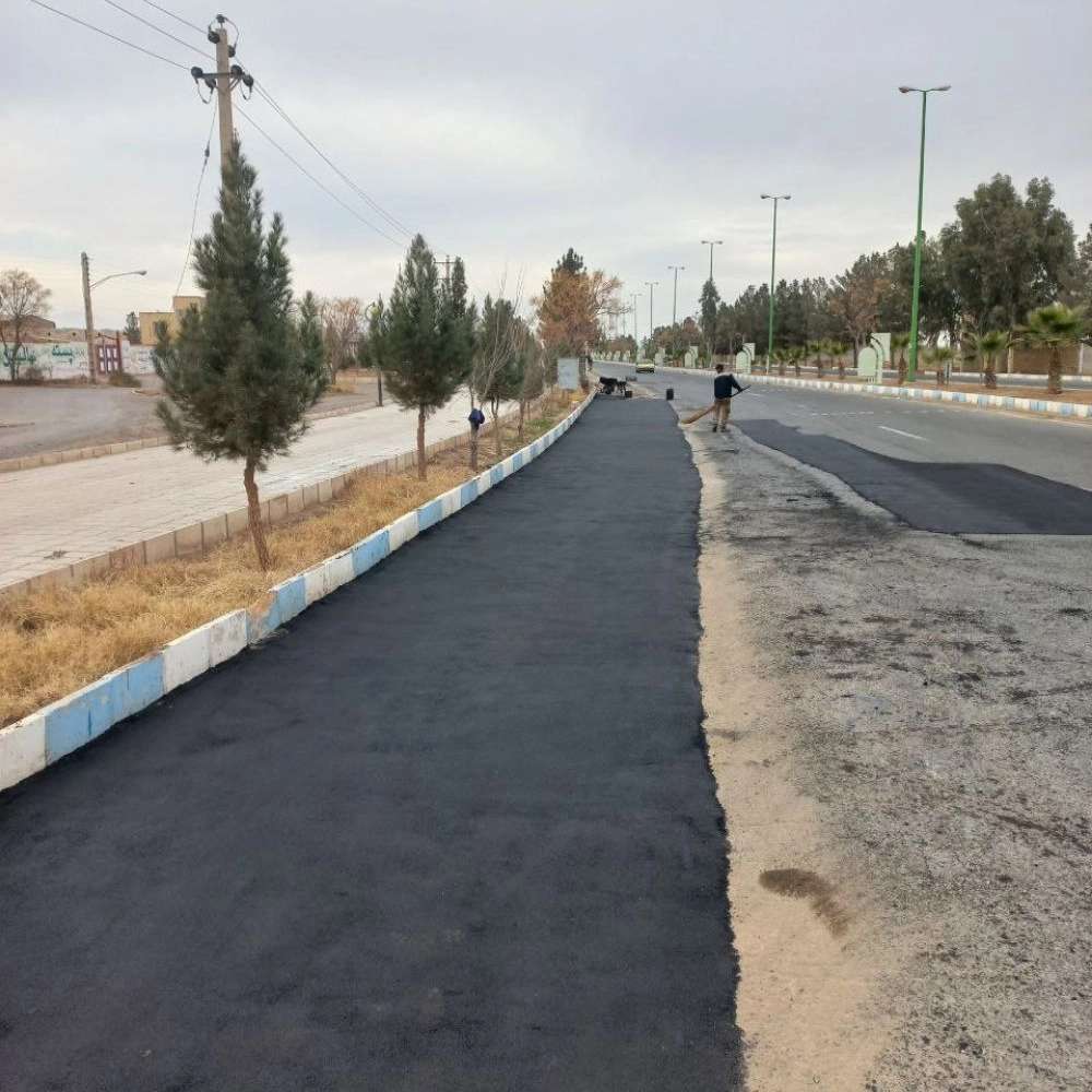 آسفالت کاری شرکت پیشرو کاوه آرارات