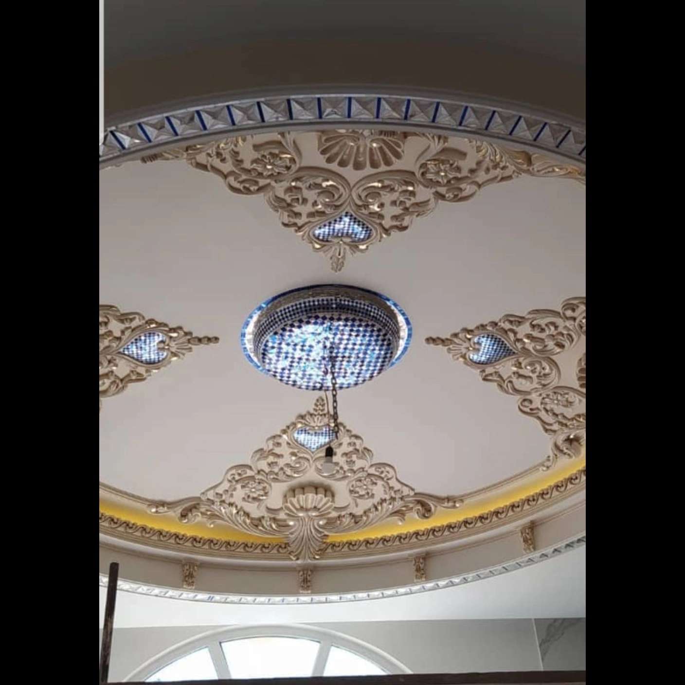 اجرای طرح ورق طلا
