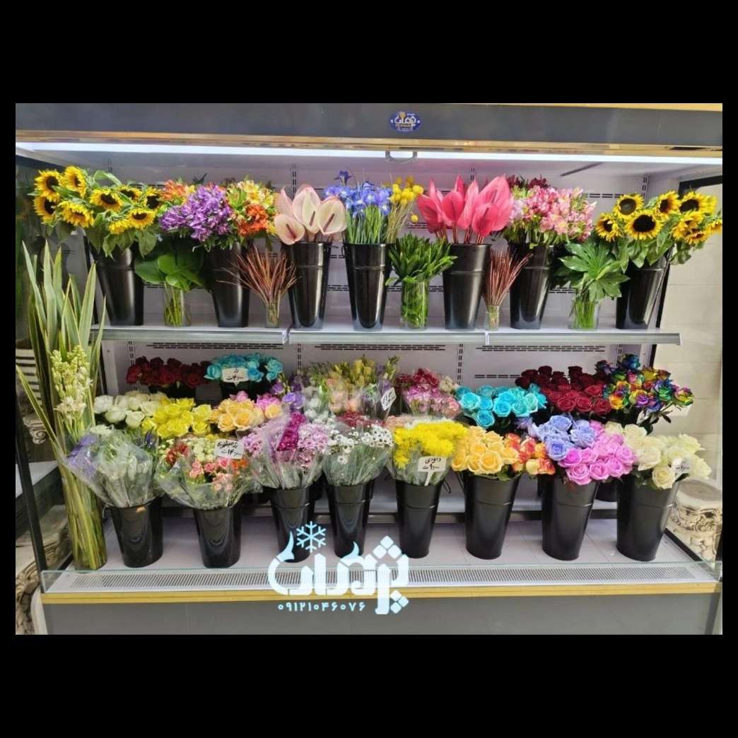یخچال ایستاده گل
