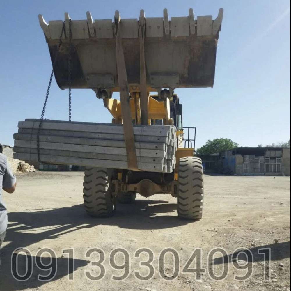 پایه بتنی پیش‌ساخته مخصوص داربست کردن مو انگور تیران اصفهان