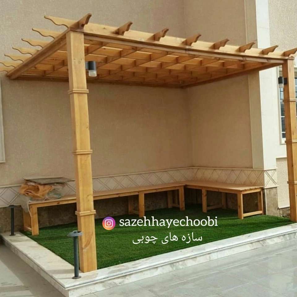 پرگولا چوبی