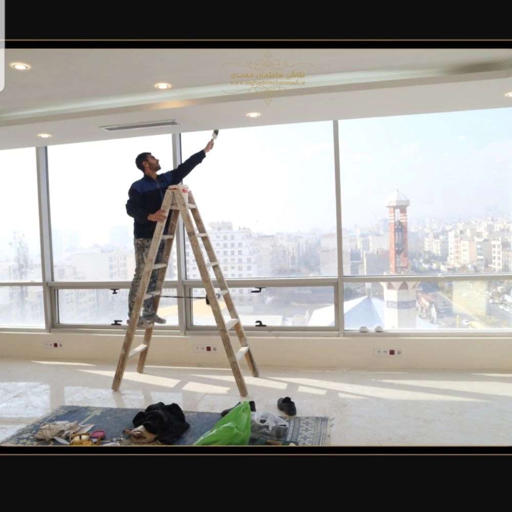 اجرای نقاشی سقف باقیمتی ارزان درفردیس کرج