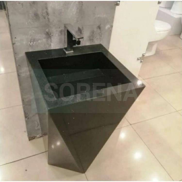 روشویی تمام سرامیک طرح الماس