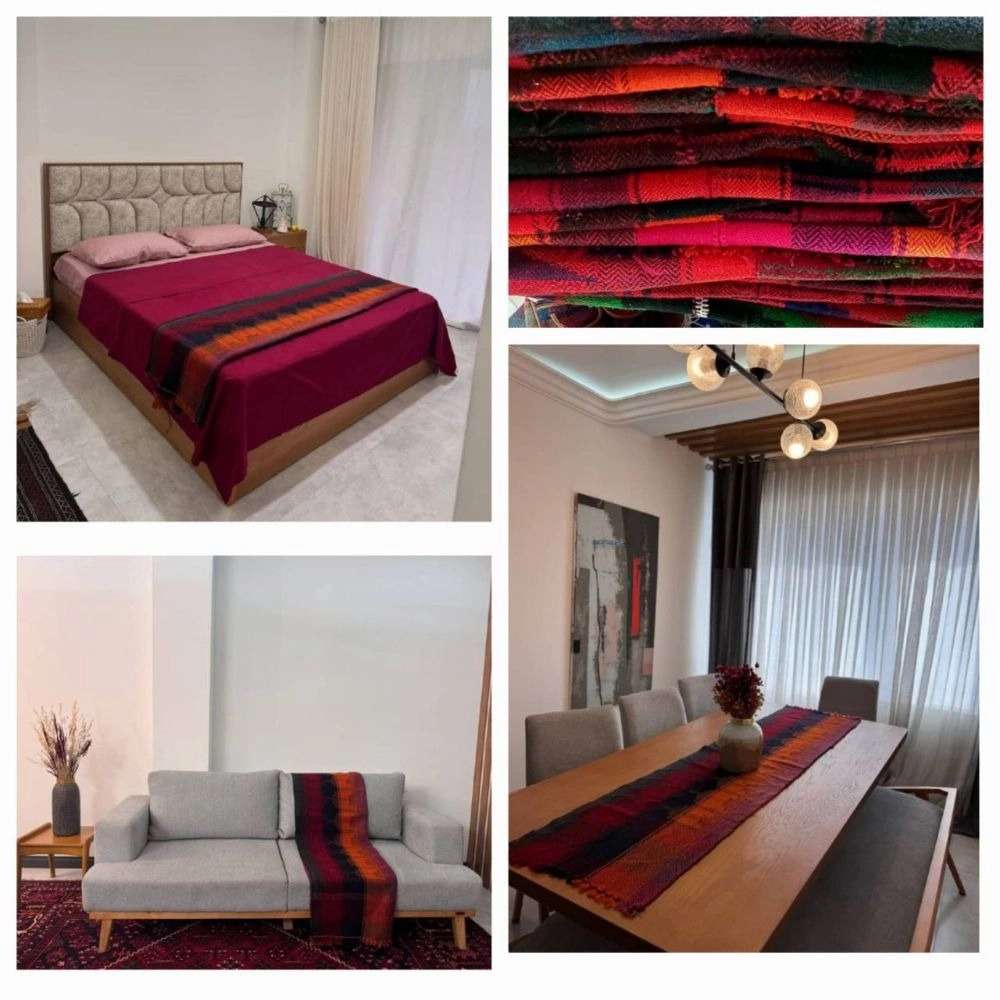 جاجیم های سنتی دستباف پشمی