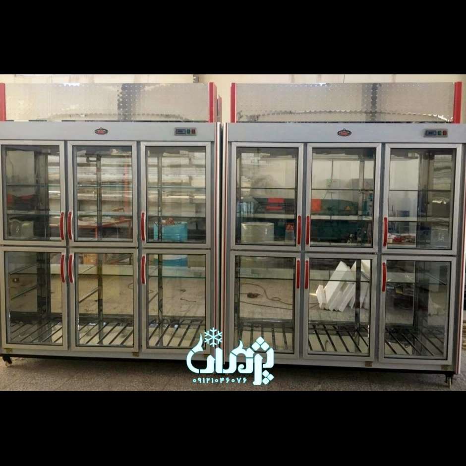 یخچال ایستاده دو طرف نما