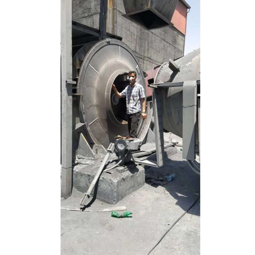 بالانس پروانه فن سانتریفیوژ با قطر 300cm و وزن 3000kg