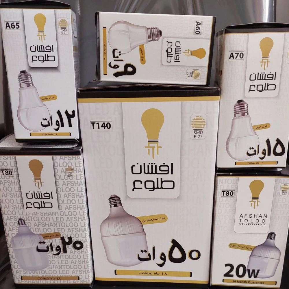 فروش عمده لامپ LED