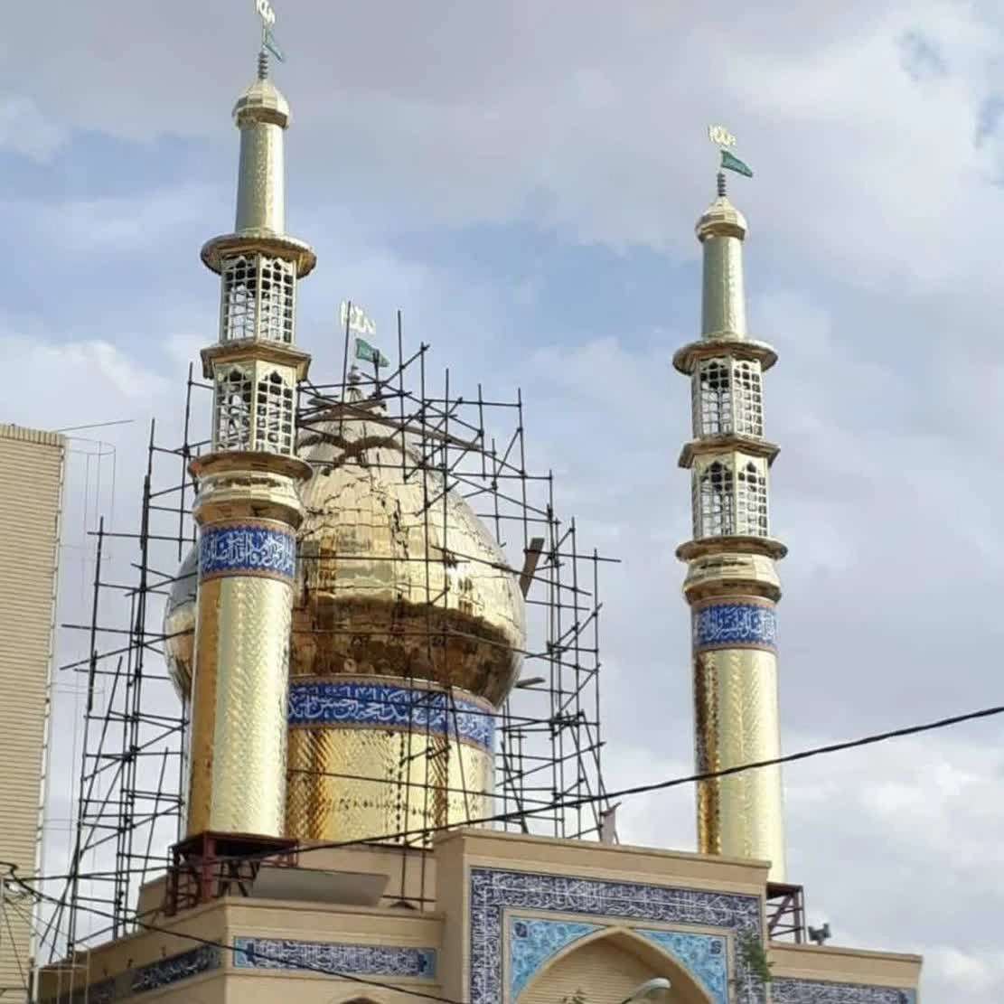 سازه فلزی مقاوم و زیبا برای ضریح اماکن مذهبی