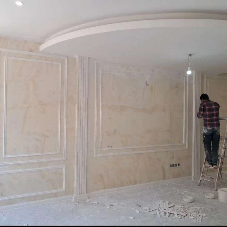 اجرای گچبری پیش‌ساخته
